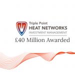 Triple point heat networds £40 million awarded graphic
