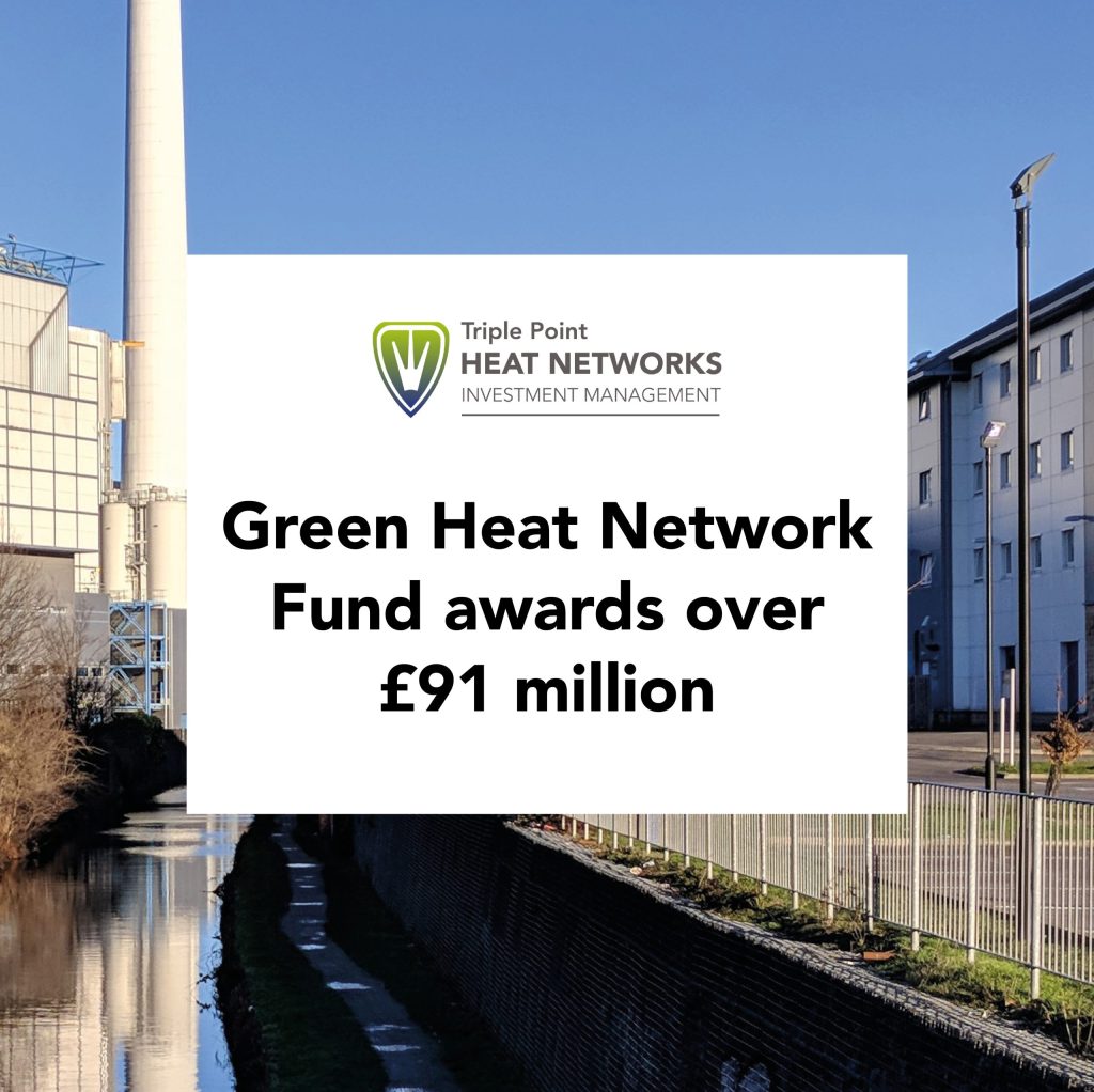 Green Heat Network Fund awards over £91 million to decarbonise buildings across the country