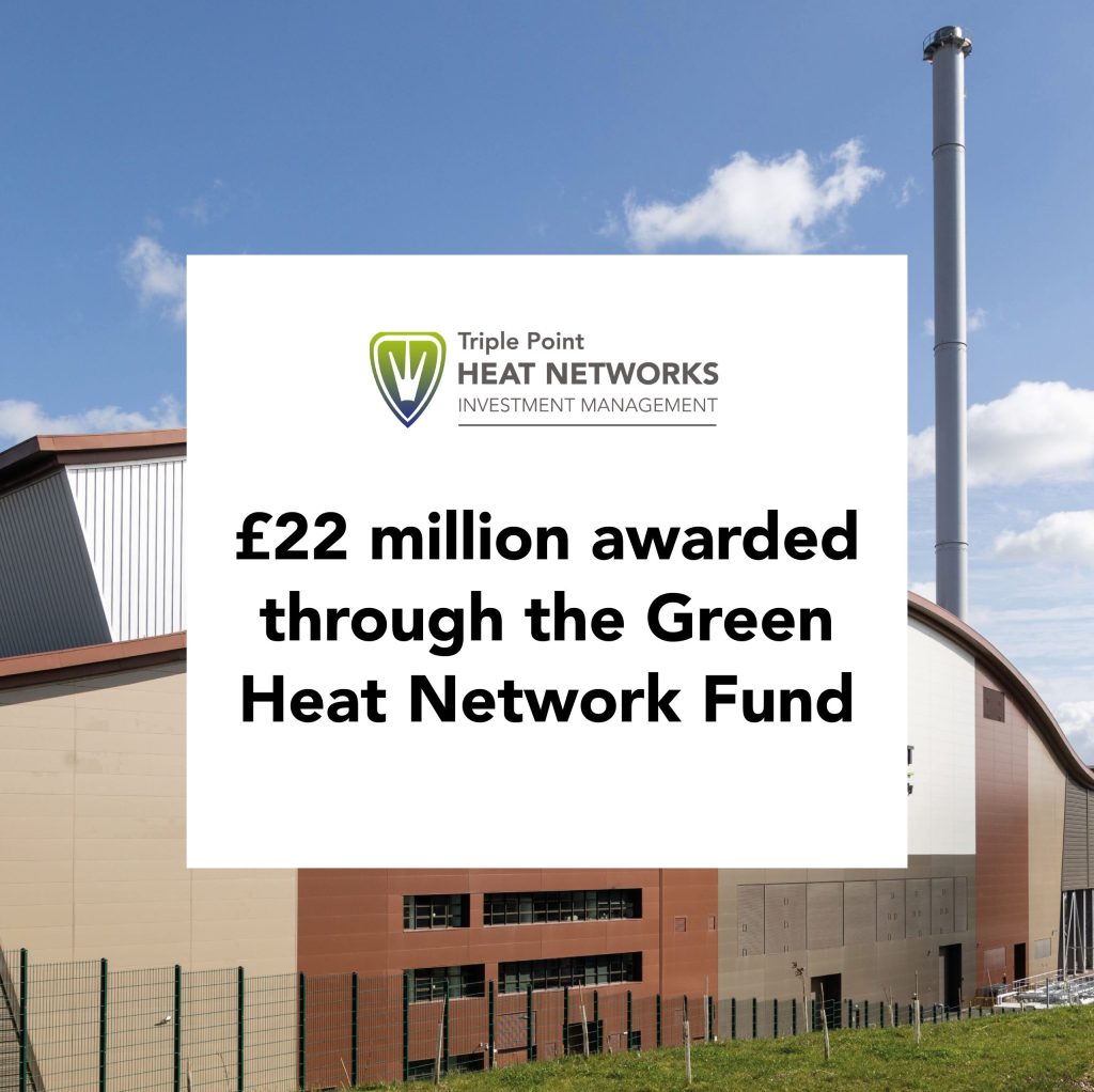 £22 million from the Green Heat Network Fund allows projects to tap into waste heat for a greener future