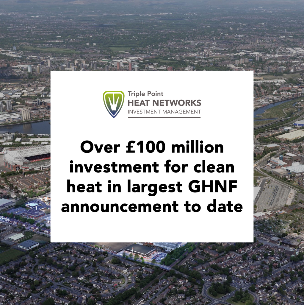 Over £100 million investment for clean heat in largest GHNF announcement to date